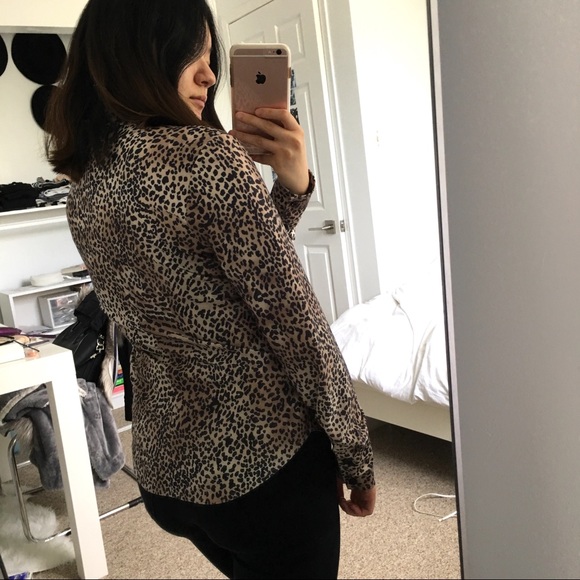 Leopard button down shirt - Picture 2 of 4